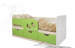 Кровать детская Минима Лего 1.86 (крем/дуб атланта) в Екатеринбурге - germes-mebel.ru | фото